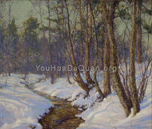 Upland Stream, Mohawk Valley - 沃尔特·朗特·帕尔默